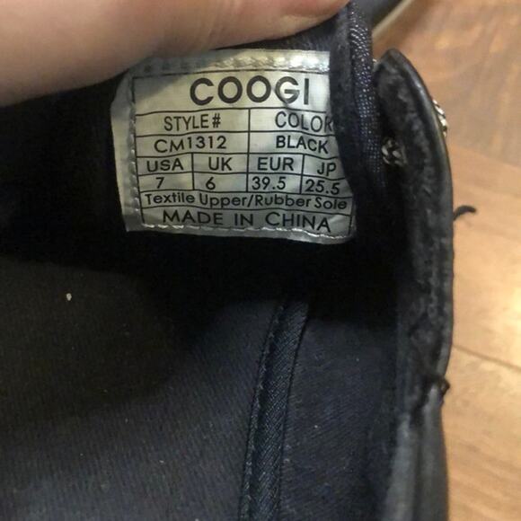 COOGI Men’s Denim Loafers Sz 7 - Picture 4 of 5